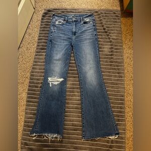 American Eagle Super Hi-Rise Flare size 8 size 29